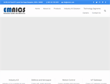 Tablet Screenshot of emnics.com